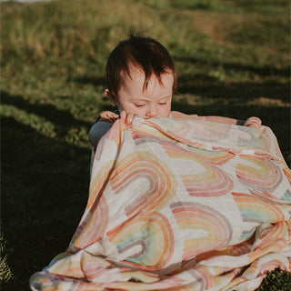 Baby Swaddle - Rainbows