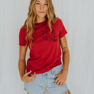 Mainstage Tee - Garden Heart