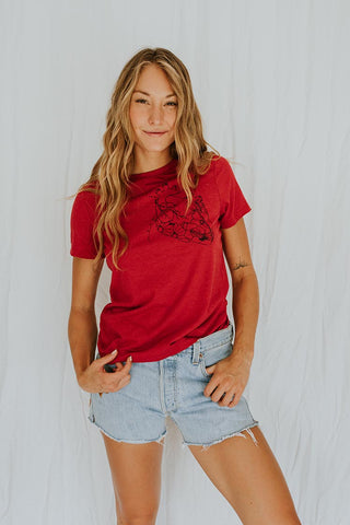 Mainstage Tee - Garden Heart