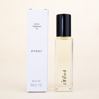 riddle oil. poppy scent. roll on perfume