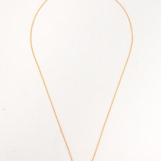 Single Stone Necklace - Ruby