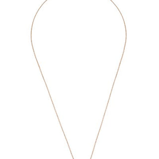 single stone necklace sapphire gem set on 14k yellow gold chain women's magical crystal jewelry fine dainty minimal made on maui wings hawaii september birthstone