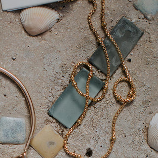 Heavy Satellite Chain Necklace