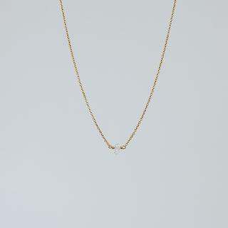 Single Stone Necklace - Herkimer