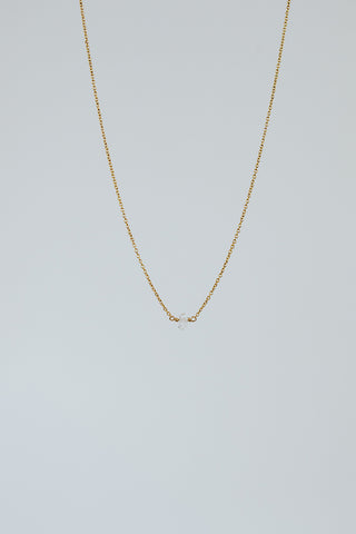Single Stone Necklace - Herkimer