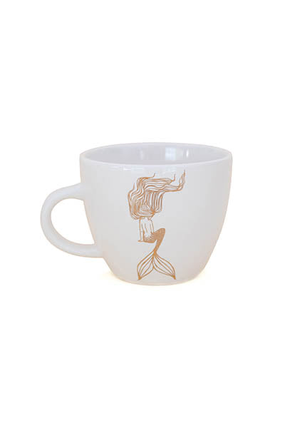 Sitting Mermaid Mug 16oz