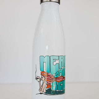 Stainless Steel Water Bottle - Smoke Seaweed