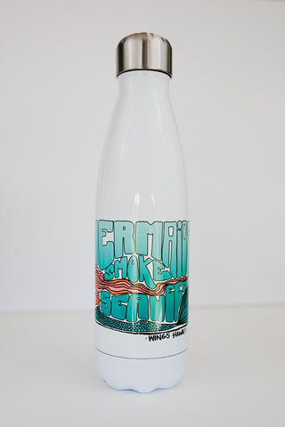 Stainless Steel Water Bottle - Smoke Seaweed