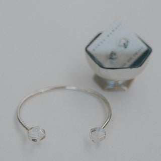 Herkimer Diamond Crystal Cuff