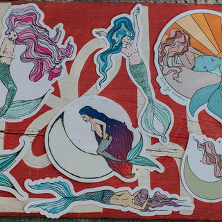 Aquarius Mermaid Sticker