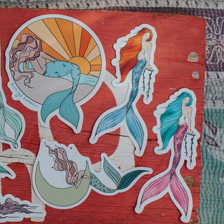 Maile Mermaid Sticker