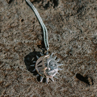 Sun + Moon Necklace