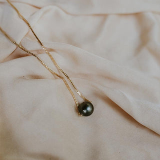 Single Tahitian Pearl Necklace - Large