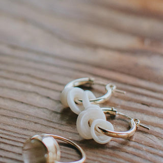 Puka Hoop Earrings