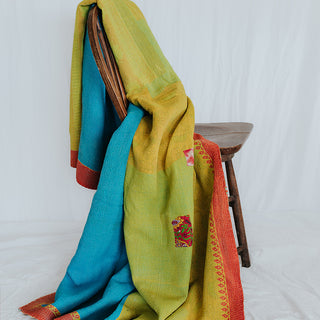 Vintage Kantha Blanket "V"