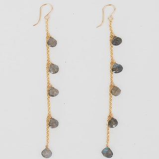 Waterfall Earrings - Labradorite